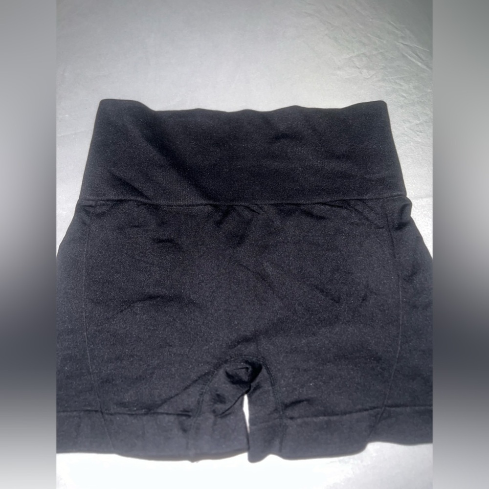 Black waistband shorts